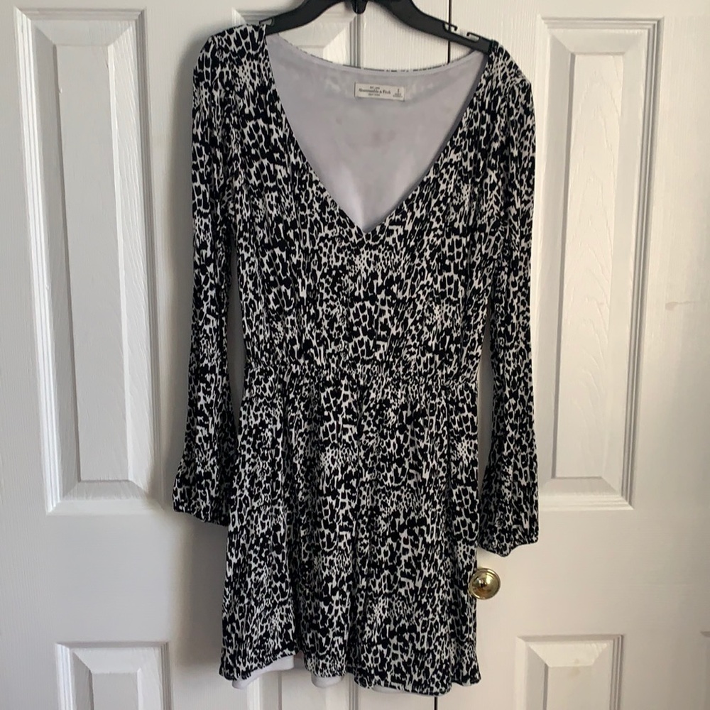 Abercrombie Leopard Print Dress